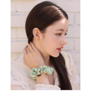 DANA BURTON No.59 Satin Mini Rose Hair Scrunchy [韓國連線]