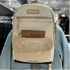 Discovery No.A27 Kids Flap Pocket Color Block Backpack [韓國連線 D]