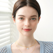 DANA BURTON No.86 Opal Aurora Jewelry Ball Set (Necklace+Earring) [韓國連線]