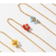 DANA BURTON No.88 Red Petit jasmine Set (Ring+Anklet) [韓國連線]