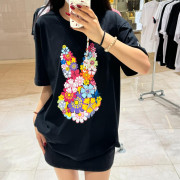 Hanahaii No.1 RTW Flower Short Tee [韓國連線D]