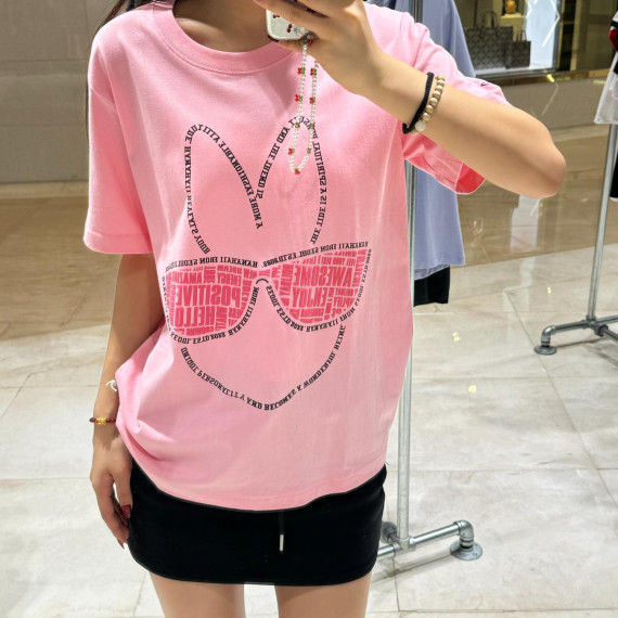 Hanahaii No.3 RTW Glass Short Tee [韓國連線D]