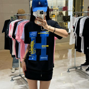 Hanahaii No.4 RTW H Bridge Short Tee [韓國連線D]