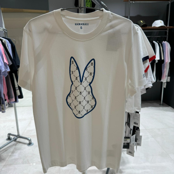 Hanahaii No.10 RTW Rabbit Logo Short Tee [韓國連線D]