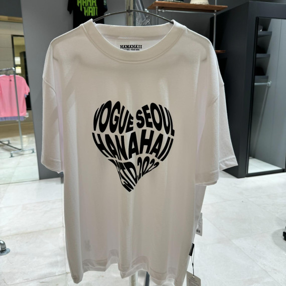 Hanahaii No.13 RTW Heart Vogue Tee [韓國連線D]