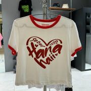 Hanahaii No.18 Heart Logo Tee [韓國連線D]