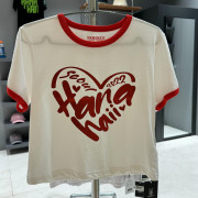 Hanahaii No.18 Heart Logo Tee [韓國連線D]