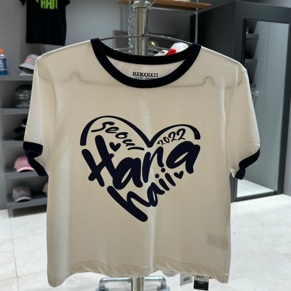 Hanahaii No.18 Heart Logo Tee [韓國連線D]