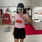 Kirsh No.2 Big Cherry Crop Short Sleeve [韓國連線D]