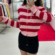 Kirsh No.12 Small Cherry Cable Crop Knit [韓國連線D]