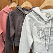 Marithe Francois Girbaud W Classic Logo Crop Hoodie Zipup [韓國連線 D]