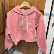 Marithe Francois Girbaud W Classic Logo Crop Hoodie Zipup [韓國連線 D]