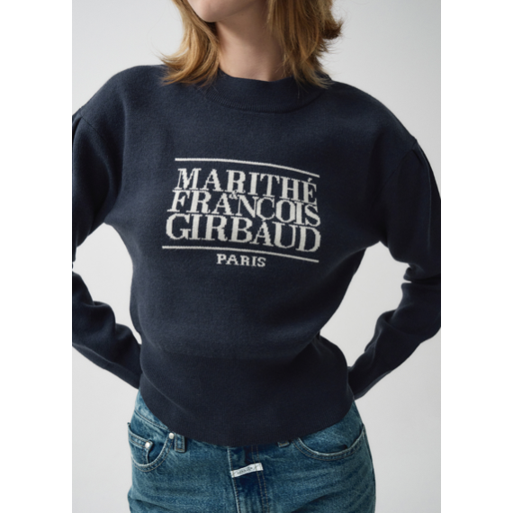 Marithe Francois Girbaud Classic Logo Knit [韓國連線 D]