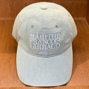 Marithe Francois Girbaud Denim Washing Classic Logo Ball Cap [韓國連線 D]