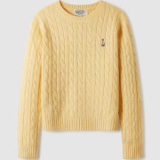 Who.A.U Steve Cable R-neck Pull over [韓國連線 D]‎