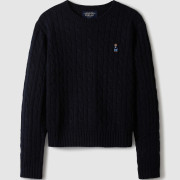 Who.A.U Steve Cable R-neck Pull over [韓國連線 D]‎