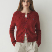 Who.A.U Steve Cable Cardigan [韓國連線 D]‎