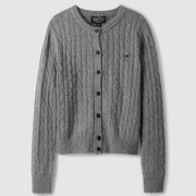 Who.A.U Steve Cable Cardigan [韓國連線 D]‎