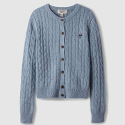 Who.A.U Steve Cable Cardigan [韓國連線 D]‎