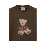 Marithe Francois Girbaud W DOODLE BEAR CROP SWEATSHIRT [韓國連線 D]