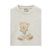 Marithe Francois Girbaud W DOODLE BEAR CROP SWEATSHIRT [韓國連線 D]