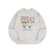 Ambler A3 Vanilla Flavor Snowman Overfit Brushed Sweatshirt [韓國連線 D]