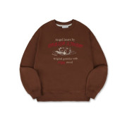 Ambler A4 Angel Bears Overfit Brushed Sweatshirt [韓國連線 D]