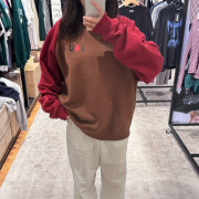 Ambler A8 I Bear U Overfit Brushed Sweatshirt [韓國連線 D]