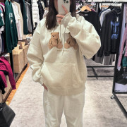 Ambler A12 Big Twin Bear Overfit Hoodie [韓國連線 D]