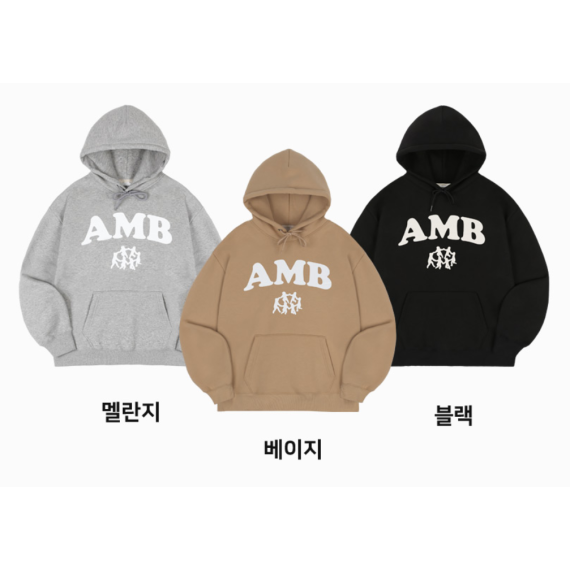 Ambler A15 AMB round and round Overfit Hoodie [韓國連線 D]