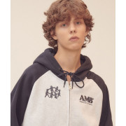 Ambler A22  Round and round  Overfit  Hoodie Zip-up  [韓國連線 D]