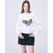 Mardi Mercredi SWEATSHIRT RAGLAN DDANJI [韓國連線W]