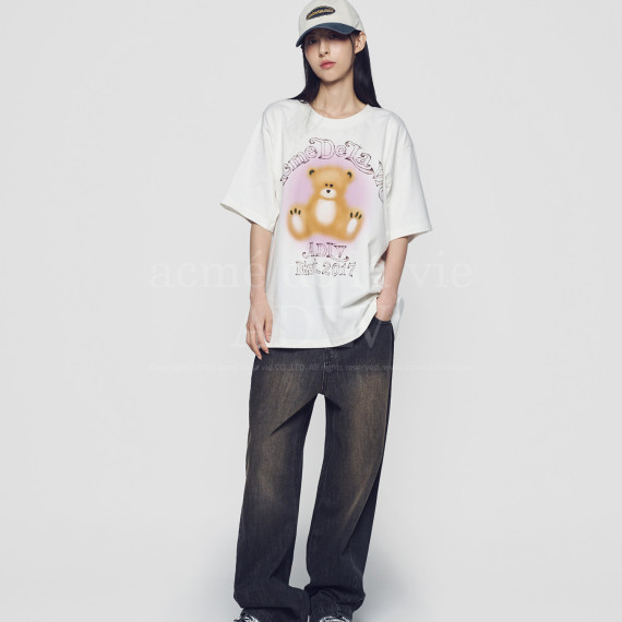 ADLV Blur Sketh Bear 短袖T Shirt [韓國連線D]