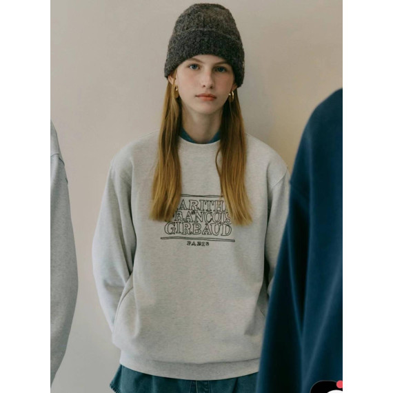 Marithe Francois Girbaud DOODLE CLASSIC LOGO SWEATSHIRT [韓國連線 D]