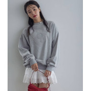 日本直送 Mary Quant 大花花 Oversize 衛衣 / 四色入