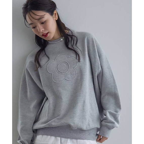 日本直送 Mary Quant 大花花 Oversize 衛衣 / 四色入