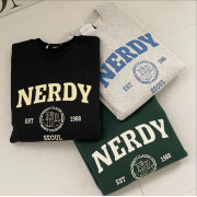 Nerdy Varsity Logo 圓領衛衣 [韓國連線 D]