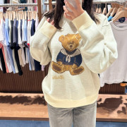 Marithe Francois Girbaud Doodle Bear Sweater [韓國連線 D]