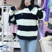 SPAO Men Long Sleeve Stripe Pullover [韓國連線 D] (2409)