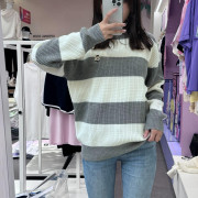 SPAO Men Long Sleeve Stripe Pullover [韓國連線 D] (2409)