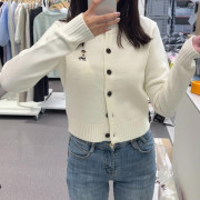 SPAO Women Long Sleeve Crop Cardigan [韓國連線 D] (2409)