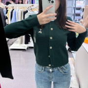 SPAO Women Long Sleeve Crop Cardigan [韓國連線 D] (2409)