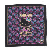 日本直送 Anna Sui x Hello Kitty 50週年 印花手帕 (58 x 58cm) / 三色入