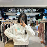 Wacky Willy Women's Flory - Lovey Graphic Cope Hoodie [韓國連線D] (2410)