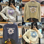 Wacky Willy Women’s Big Flory Graphic Crop Crewneck [韓國連線D] (2410)