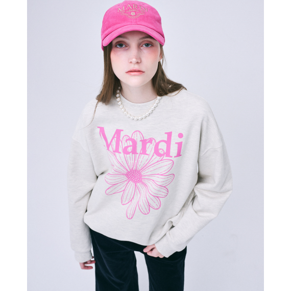 Mardi Mercredi SWEATSHIRT FLOWERMARDI [韓國連線W]