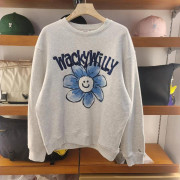 Wacky Willy FLOWER GRAPHIC CREWNECK [韓國連線D] (2410)