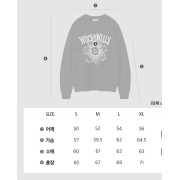 Wacky Willy FLOWER GRAPHIC CREWNECK [韓國連線D] (2410)