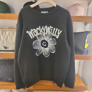 Wacky Willy FLOWER GRAPHIC CREWNECK [韓國連線D] (2410)