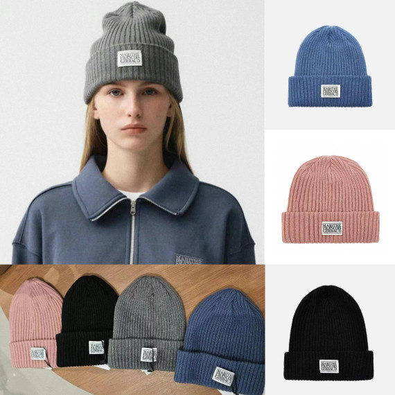 Marithe Francois Girbaud Classic Logo Beanie (2410)